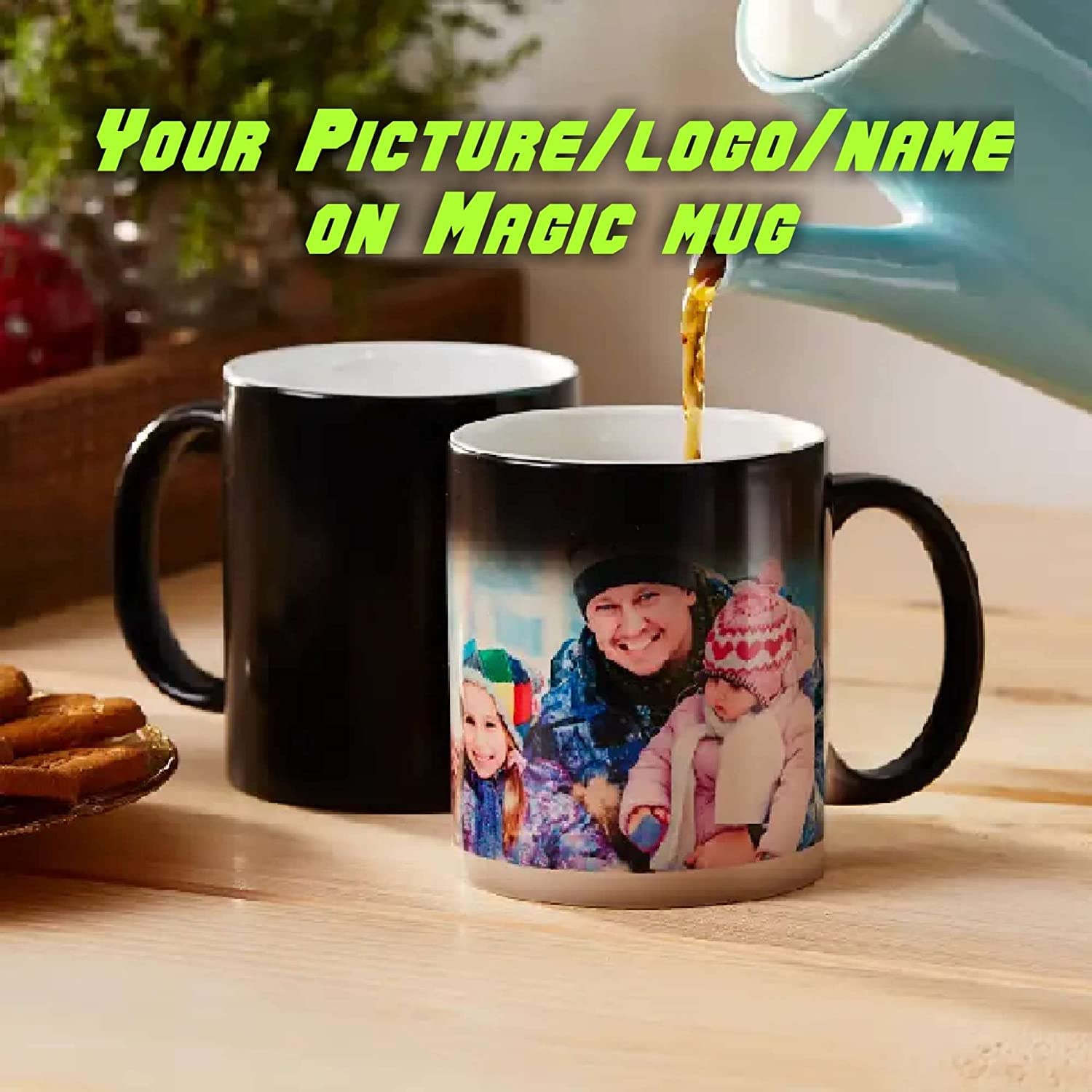 Create Your Own Magic with Our Personalized Black Color Magic Cup