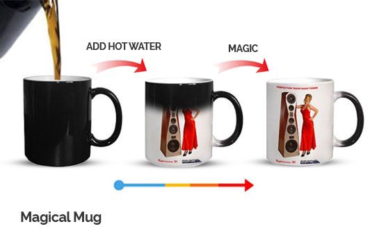 Create Your Own Magic with Our Personalized Black Color Magic Cup